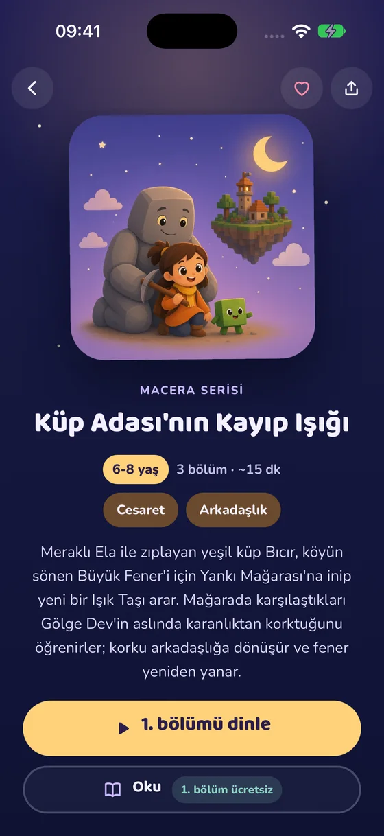 Kiddo Masal macera serisi ve bölümleri